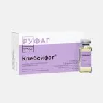 Бактериофаг клебсиелл поливалентный очищенный (Клебсифаг) - флаконы 20 мл, №4