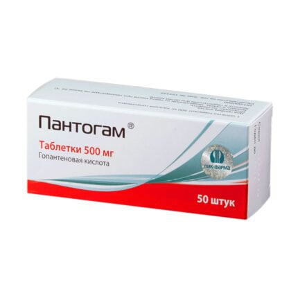 Пантогам - Гопантеновая кислота - таблетки 500 мг, №50