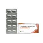 Альбендазол 400 мг + Ивермектин 12 мг (ZBD Plus 12) - таблетки №200